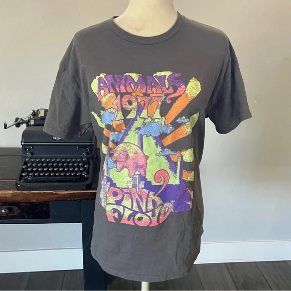 Pink Floyd Gray Tee - Size Medium - Picture 1 of 9